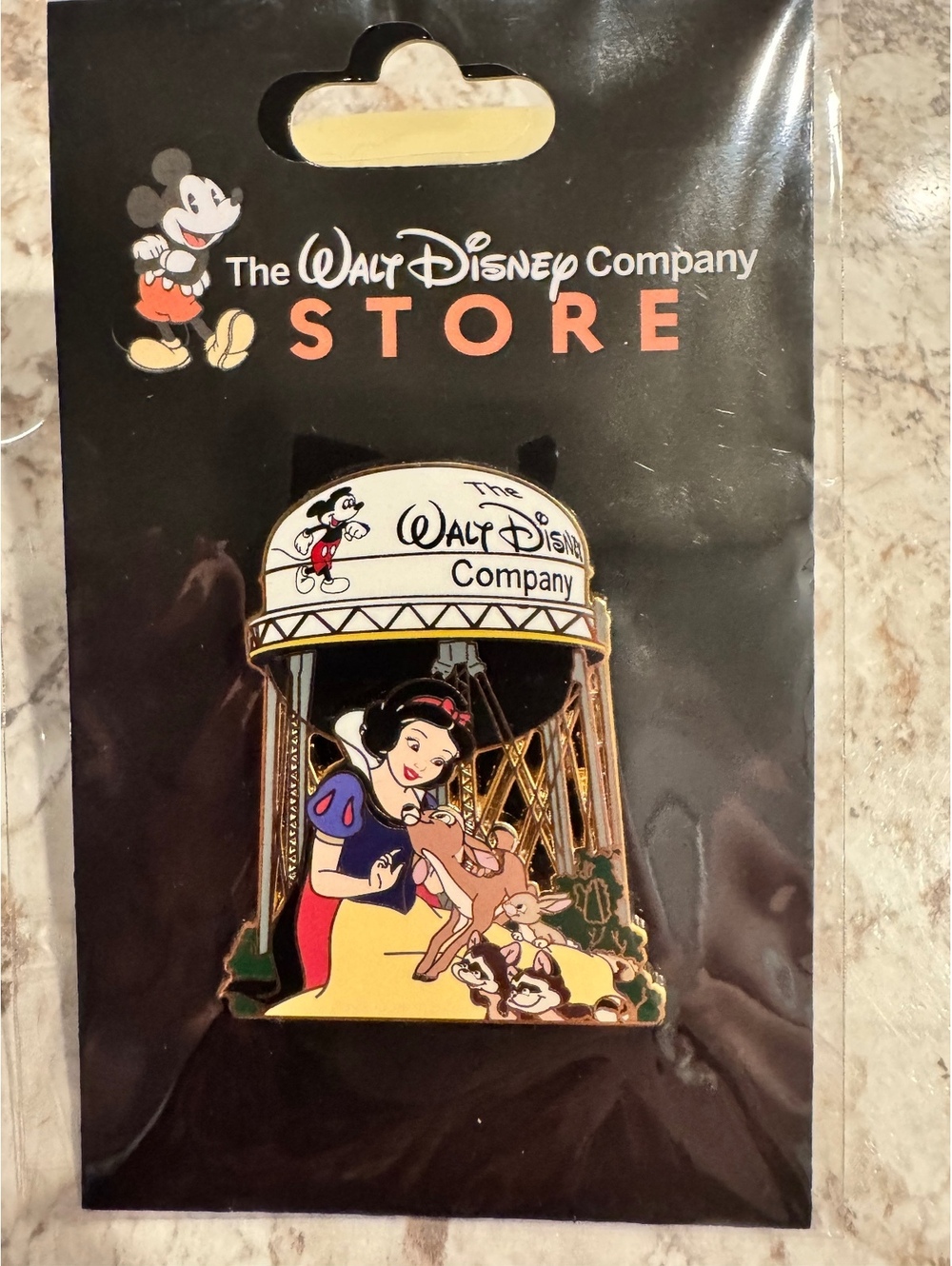 DEC Walt Disney Studios Burbank Company Water Tower Snow White Pin